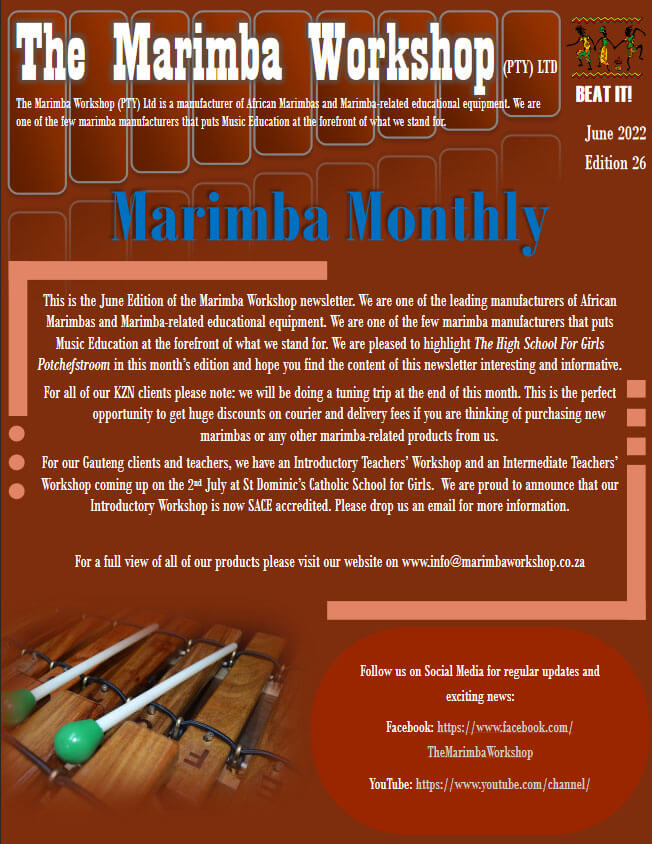 Marimba Monthly June 2022